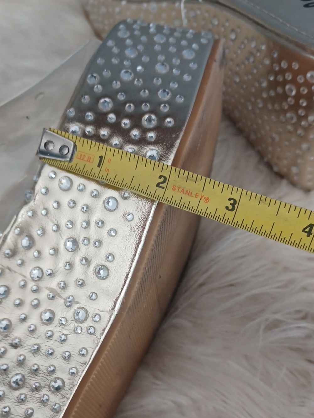 Pazzle Rhinestone Wedge Platforms - Picture 13 of 14